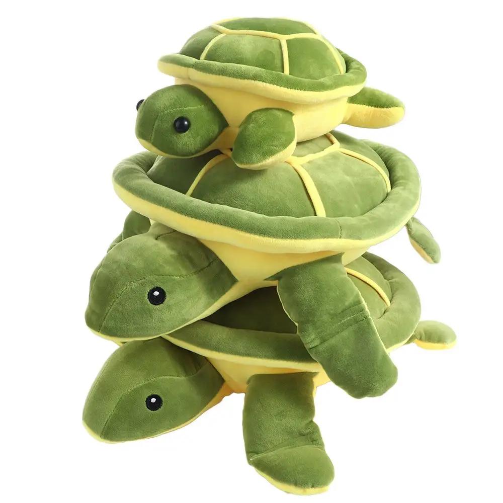 Home Decor Soft Pillow Sleeping Mate Toy Tortoise Plush Toy Animals Plush Toy Animal Sea Turtle Pillow Tortoise Stuffed Toy