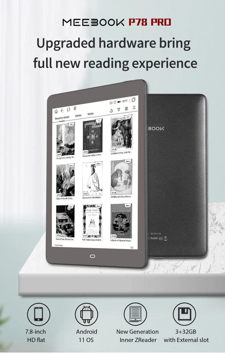 Meebook(likebook) P78 pro 7.8