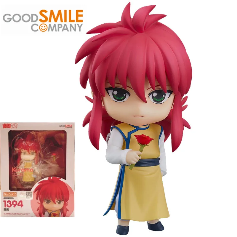 

Good Smile Original Nendoroid YuYu Hakusho Anime Figure Kurama 1394 joints Movable Action Figure Toys For Boys Girls Gift Model