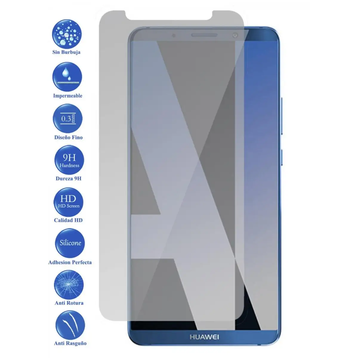 Per Huawei Mate S 7 8 9 10 20 Lite Pro Proteggi Schermo In Vetro Temperato