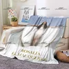 Pop Female Star Flannel Decorative Thin Blanket Rosalia Vila Tobella Beautiful Photo Blanket Portable Home Travel Office Blanket 5