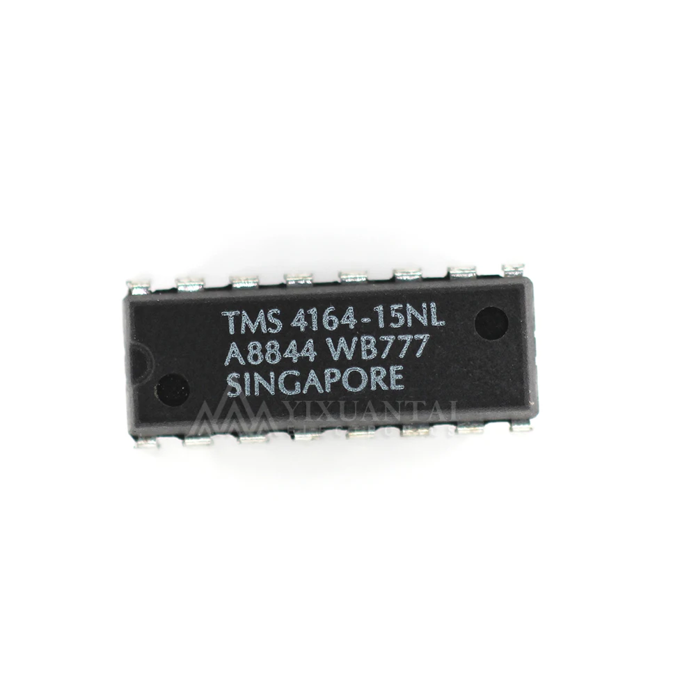 

10pcs/lot NEW Original IC chip TMS4164-15NL TMS4164-15 TMS4164 4164 DIP-16 In Stock