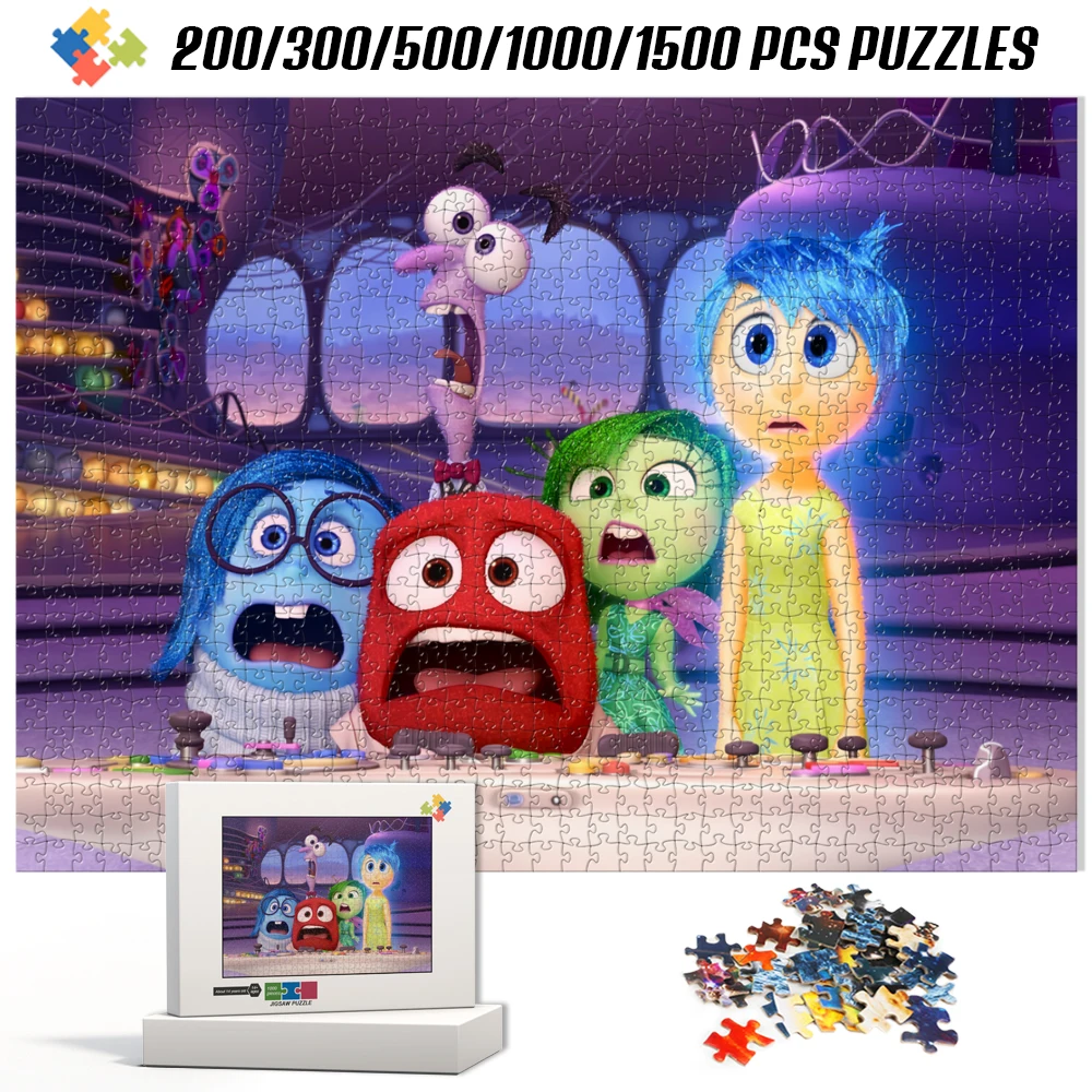 Various Specifications of Cartoon Puzzles Inside Out Various Specifications Puzzles for Children's Parent-Child Happy Time Toys