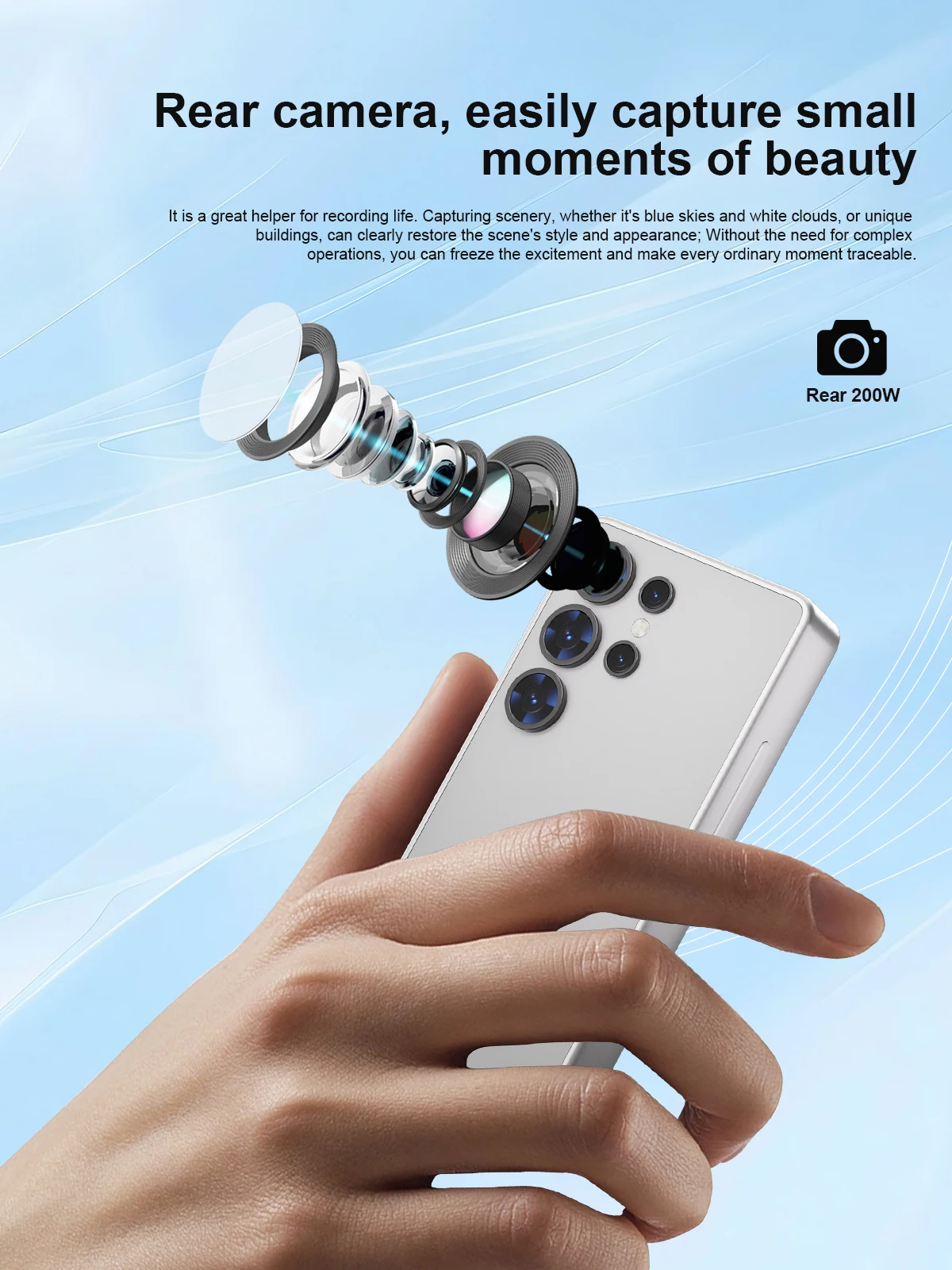SERVO Mini Android Smartphone Built in Stylus 3G Cellular 4" Display 16GB ROM Tiny Mobile Phones Face Unlock GPS WIFI Play Store