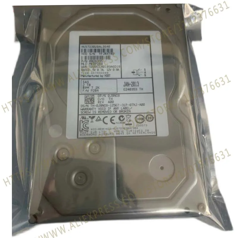 

HUS723020ALS640 новая и оригинальная Доставка в течение 24 часов