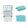 Empty Mini Portable Tri-fold Watercolor Paint Box 12 Grid Travel Palette Artist Beginner Professional Painting Art Supplies 4