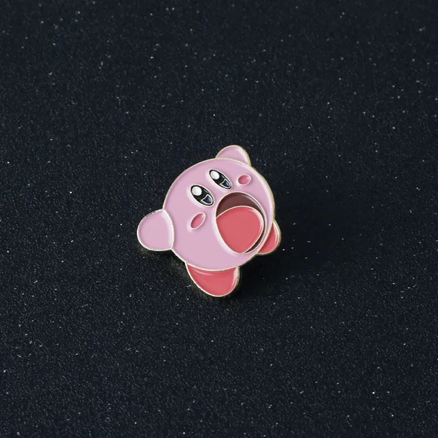 Kirby Anime Pins for Backpacks Badges on Manga Enamel