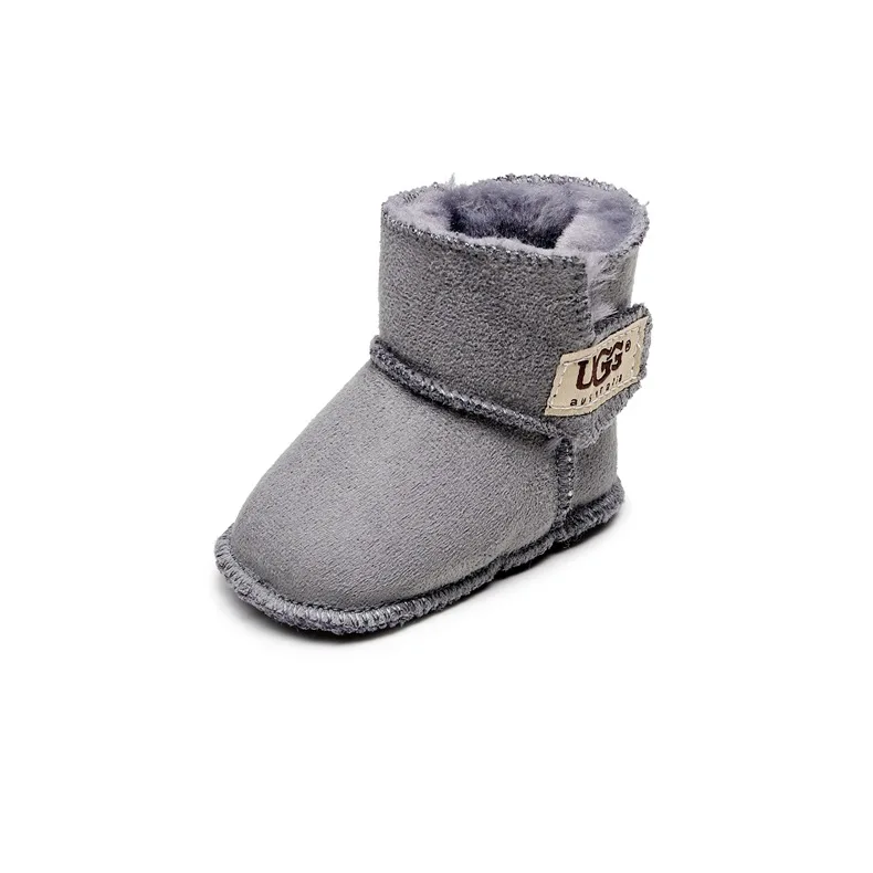 Baby Ankle-covered Boots Cute Bowknot Warm Lining Winter Infant First Walking Shoes for Baby Girls Soft Cotton Sole Baby Likes 5
