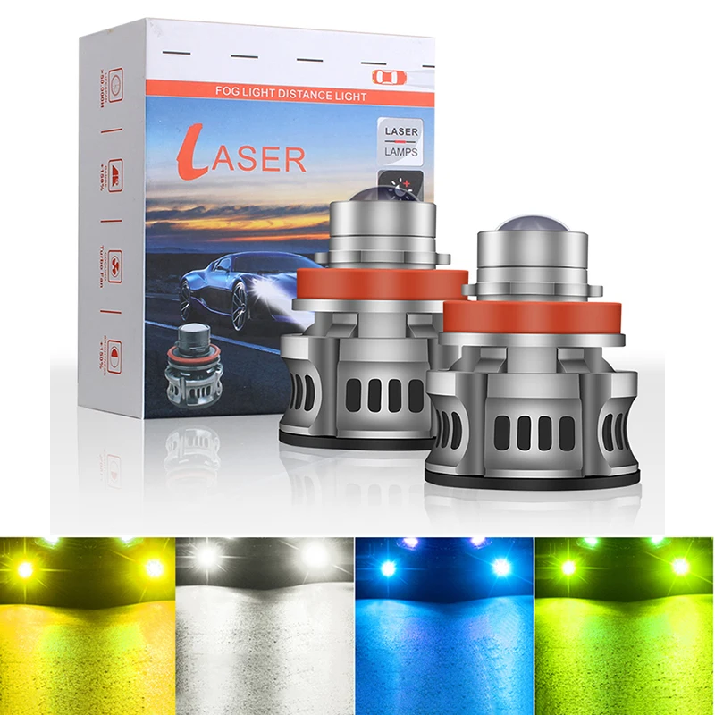 

H7 LED Headlamp H11 H8 H9 9005 HB3 9006 HB4 LED Fog Light Bulb Headlight 12V 8000K 6000K 3000K 4000LM 40W 2PCS