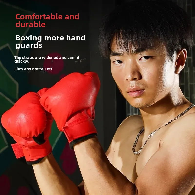 Boxing Gloves Adult Sanda Fighting Kidsren's Professional Sandbag Set Sandbag Protective Gear