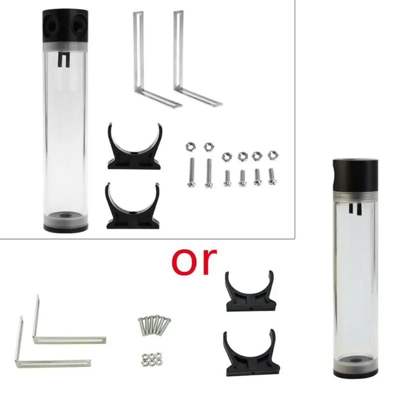 

G1/4 50mm Diameter Thread Cylinder Reservoir for Tank For Computer Water Cooling