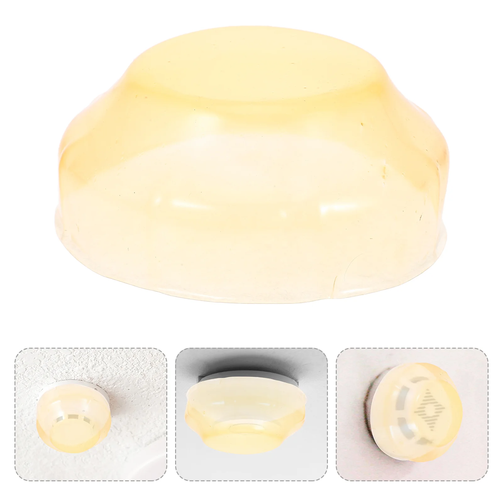 2pcs Smoke Protective Cover Cap Commercial Smoke Paint Cover Detectors for Kitchens Homes Restaurants