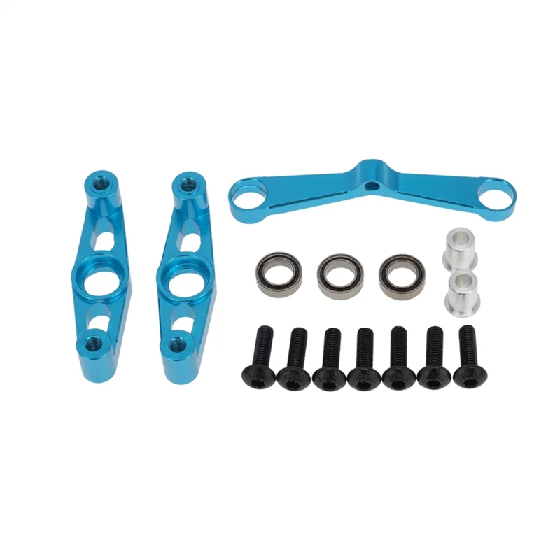 

Металлический комплект рулевого механизма для Tamiya TT02 TT-02 TT02B TT02T 1/10 аксессуары для радиоуправляемых автомобилей