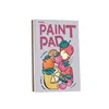 2025 New English Hot Selling Coloring Book Puzzle Students Mini Watercolour Paint Pad Fruit Watercolour Coloring Book 5