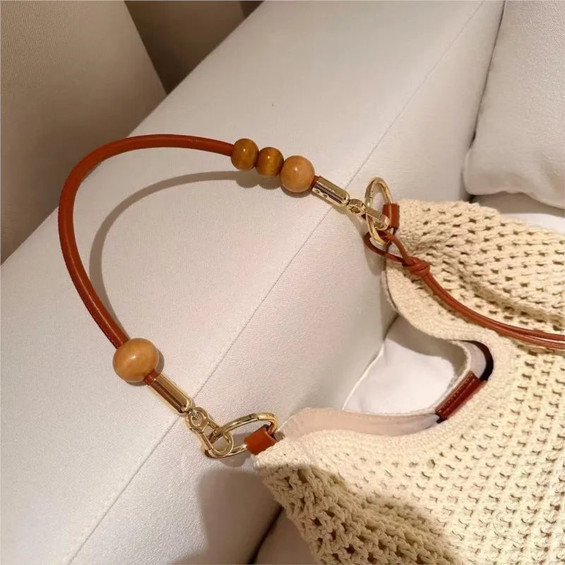 JIAERDI Vacation Weekend Woven Handbag Women 2025 Sea Holiday  Large Capacity Straw Bag Purse Ladies Summer Shoulder Bags Female