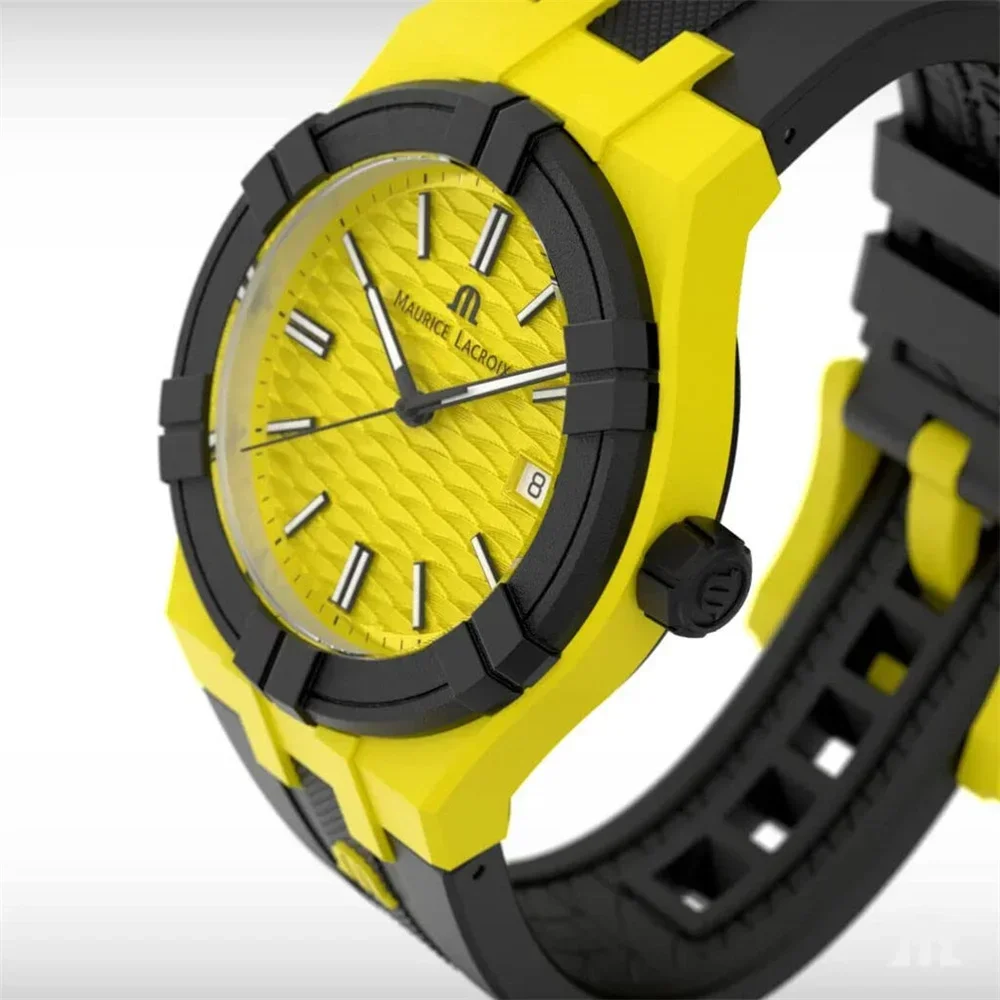 

2023 New Maurice Lacroix Aikon Tide Mens Watch Rubber Strap Waterproof Quartz Watch for Men Sports Reloj Hombre AAA Clock