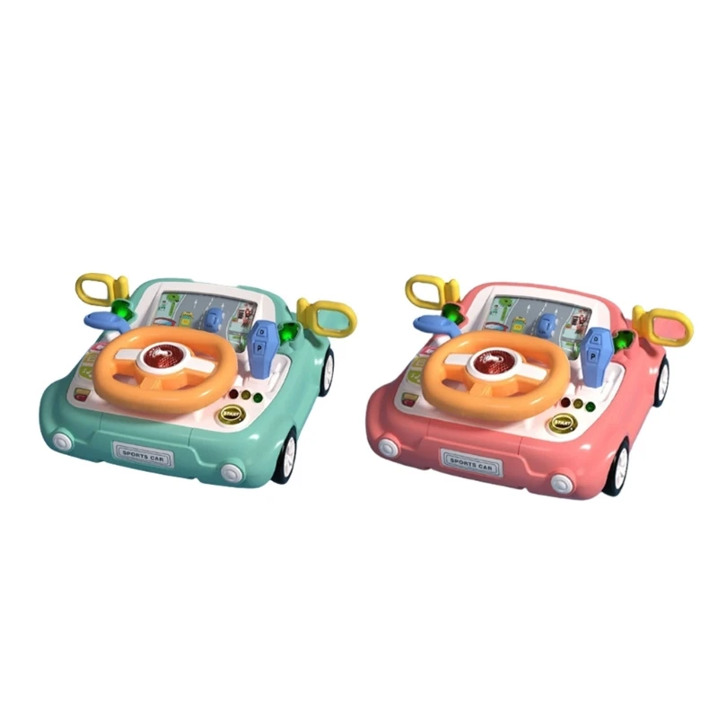 

4XBD Музыкальная игрушка на руль для детей Малышей Загорается игрушка Vroom