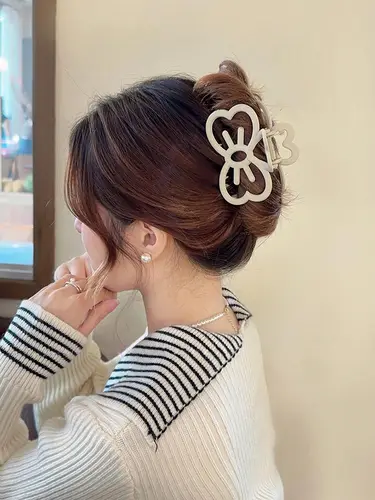 New Candy Color Cat Bow Hair Clip Plastic Claw Clip Fashion Crab Hair Clip For Girls Sweet Hair Claw Women Hair Accessories - Image 9