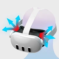 Cooling Fan Face Cover Facial Interface Radiator with RGB Light Cool Mask for Meta Quest 3 Accessories - Image 3