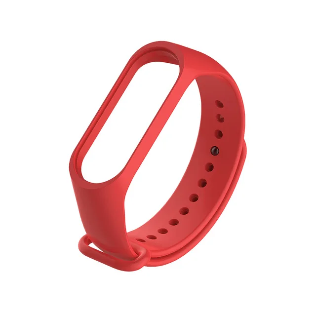 Strap for Xiaomi Mi Band 6 5 4 3 Sport Bracelet watch Silicone wrist strap For xiaomi mi band 3 4 5 bracelet Miband 4 3 5 Strap Crimson