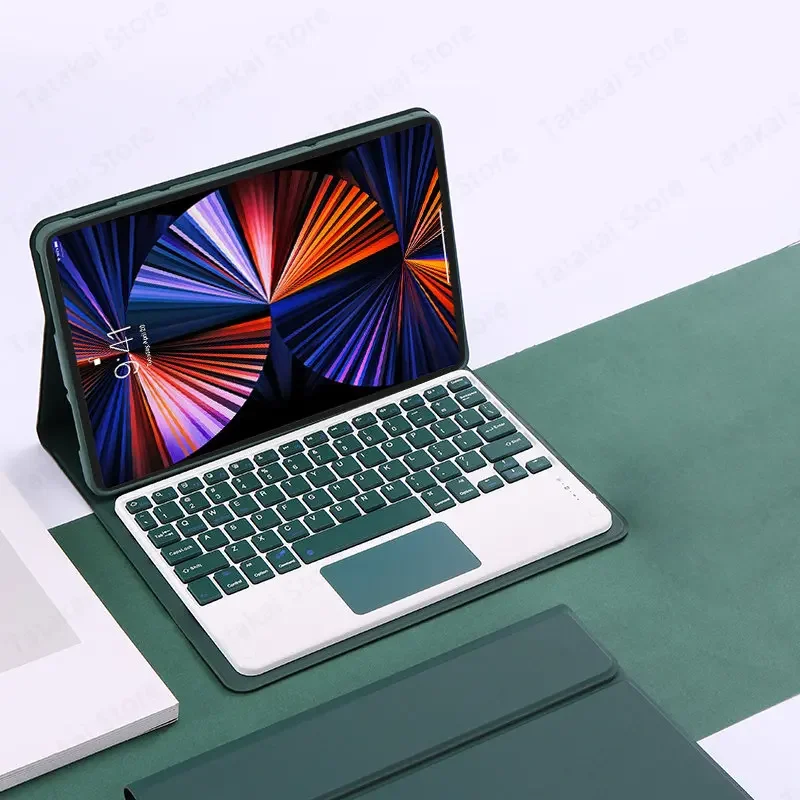 Teclado com Trackpad para Honor Pad Stand Cover Russo Inglês Espanhol Case para Teclado 121 in - Imagem 3