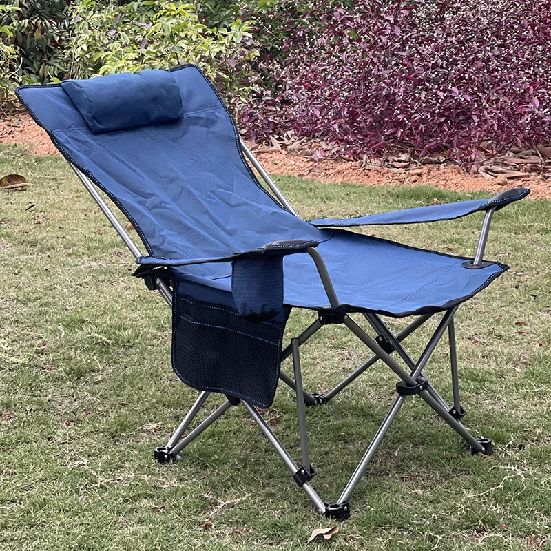 

Luxury Minimalist Camping Chair Metal Comfortable Ergonomic Backyard Sun Loungers Nordic Designer Silla Playa Beach Accessories