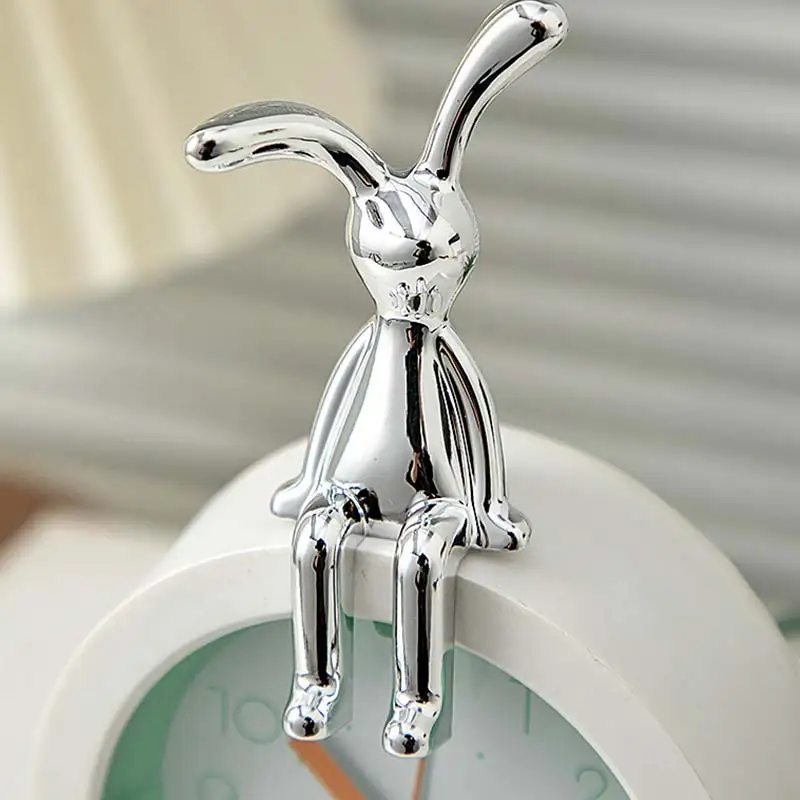 Car Interior Decoration Cartoon Rabbit Center Console Decor Personality Room Dining Table Desk Home Office Miniature Figurines