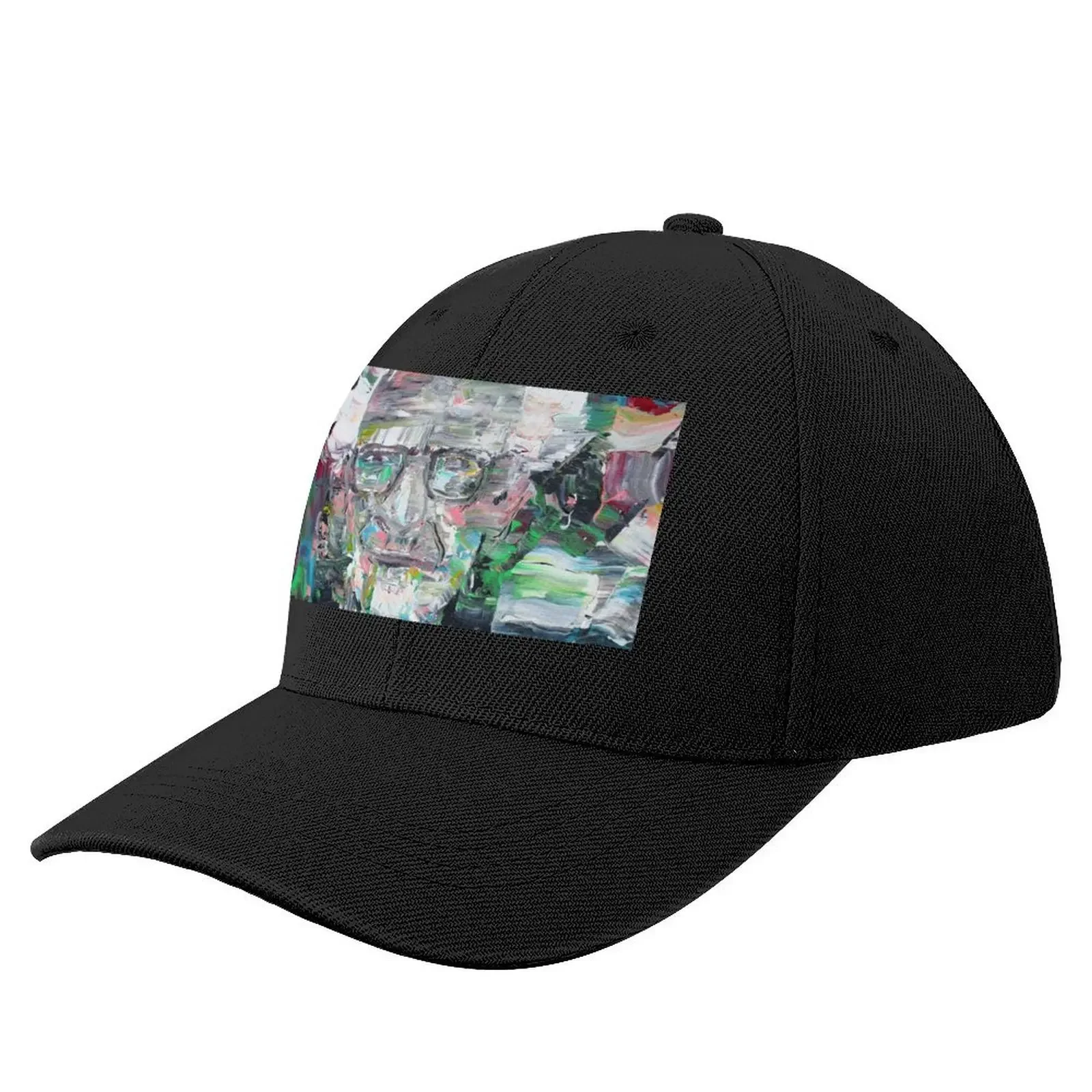 

B. F. SKINNER Oil and acrylic portrait Baseball Cap Wild Ball Hat western Hat Hat Beach Designer Man Women's