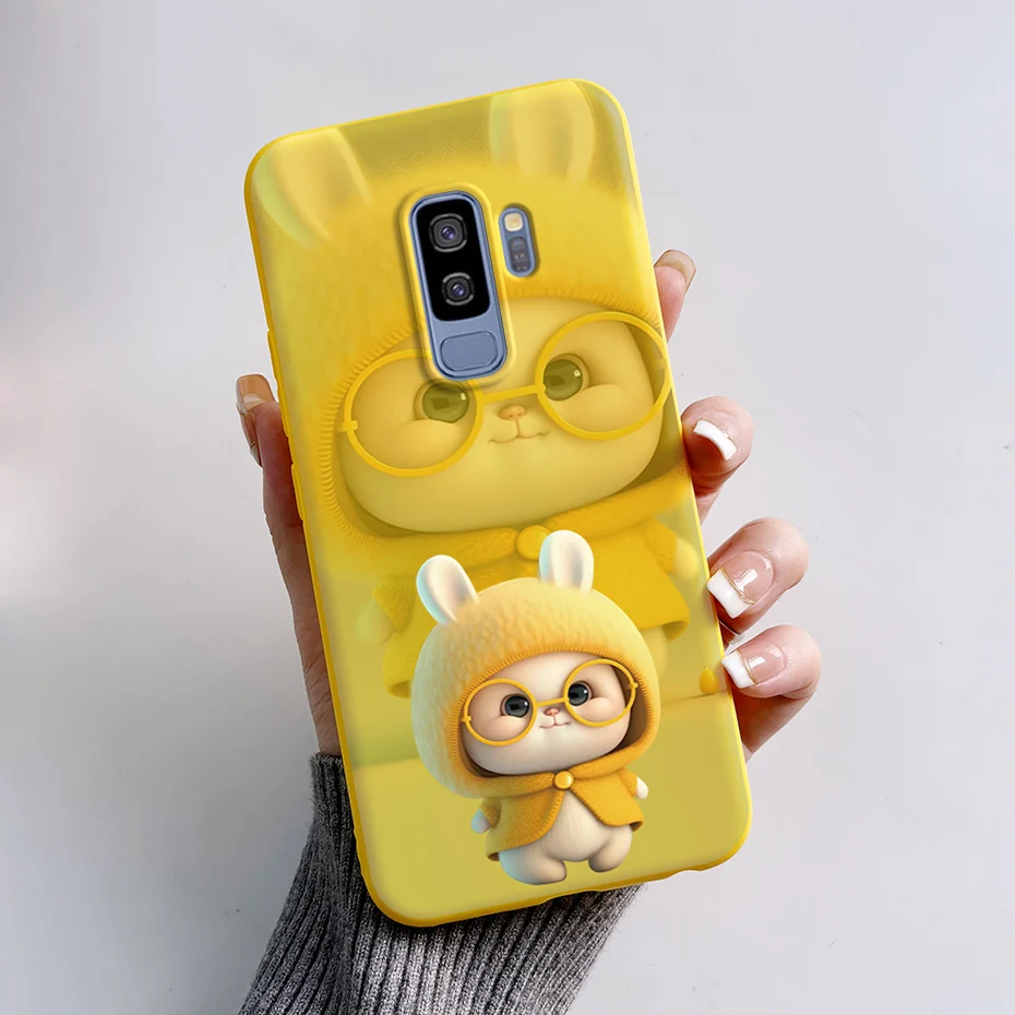 Astronaut Silicone Phone Case with Protective Bumper for Samsung Galaxy S9/S9+
