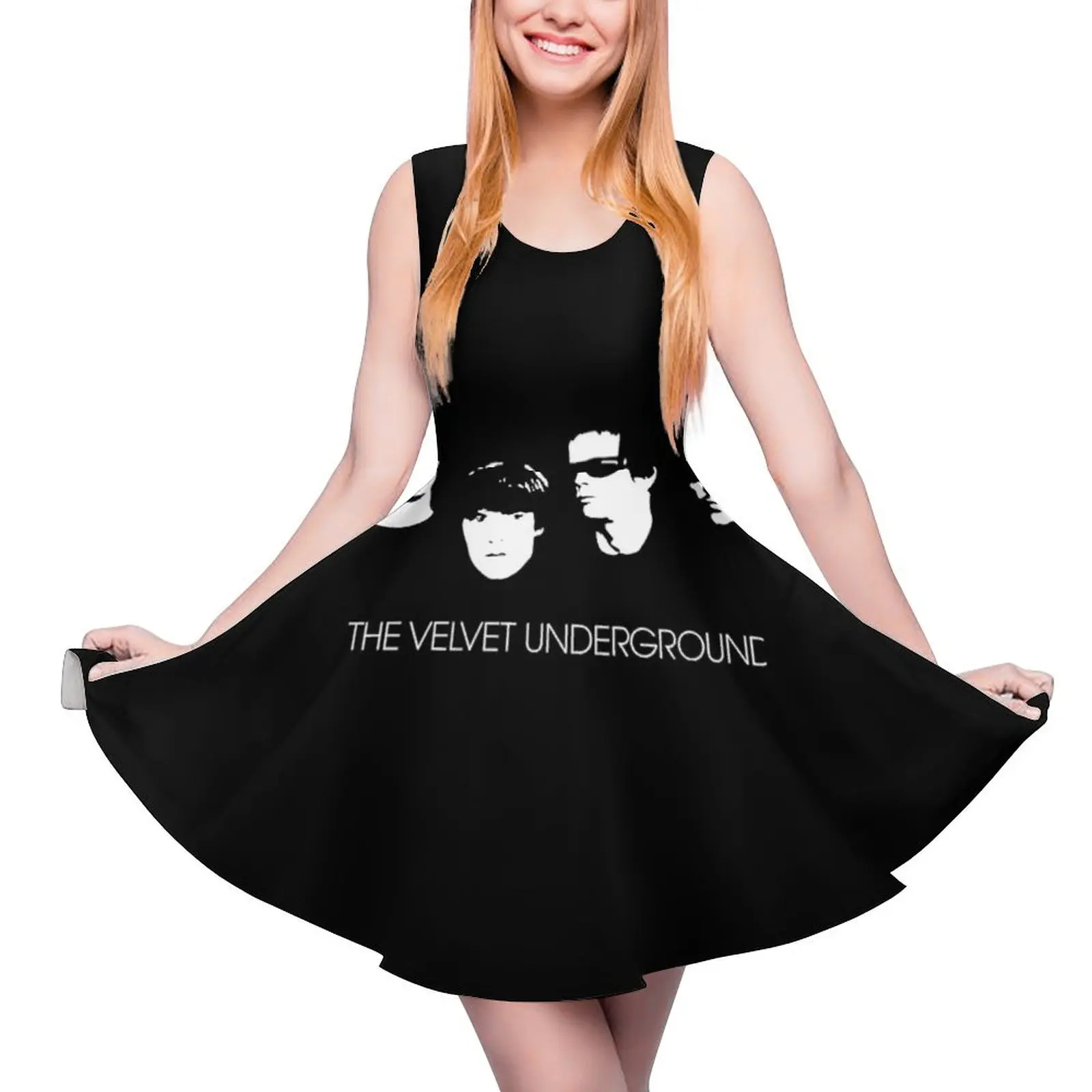 Waiting For The Man American Rock Band Sleeveless Dress Long dress woman Womens skirt