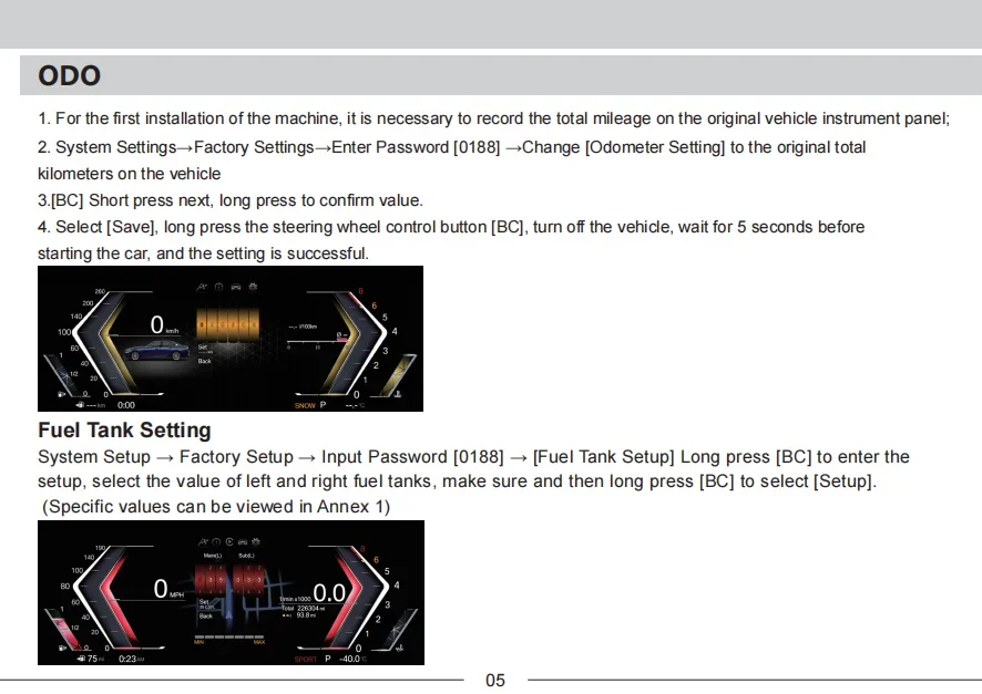 10'' Digital instrument cluster For BMW 1/2 Series F20 F52 F22 F45 X1 F48 F49 X2