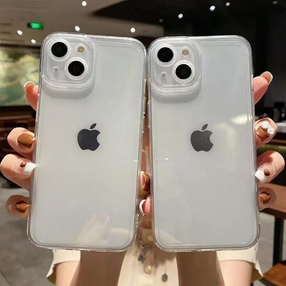 Crystal Clear Soft Silicone Phone Case - Slim and Durable Cover