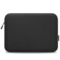 Durable Multi-Size Laptop Sleeve with Zipper Closure - 15-16.7 inch (Black)
