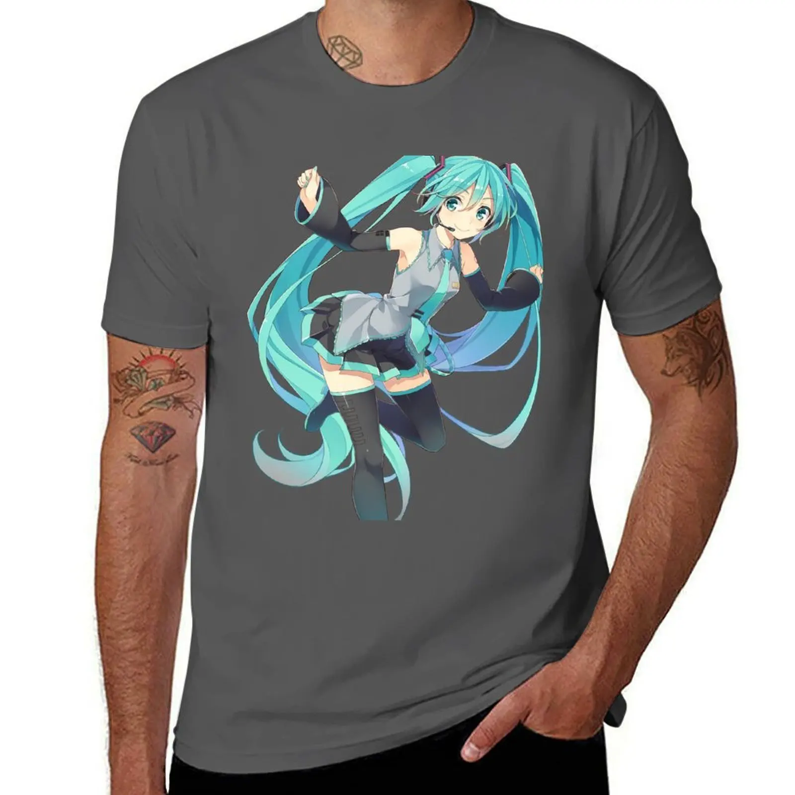 Miku Fiesta 100% Cotton Luxury Graphic Men's T-Shirt