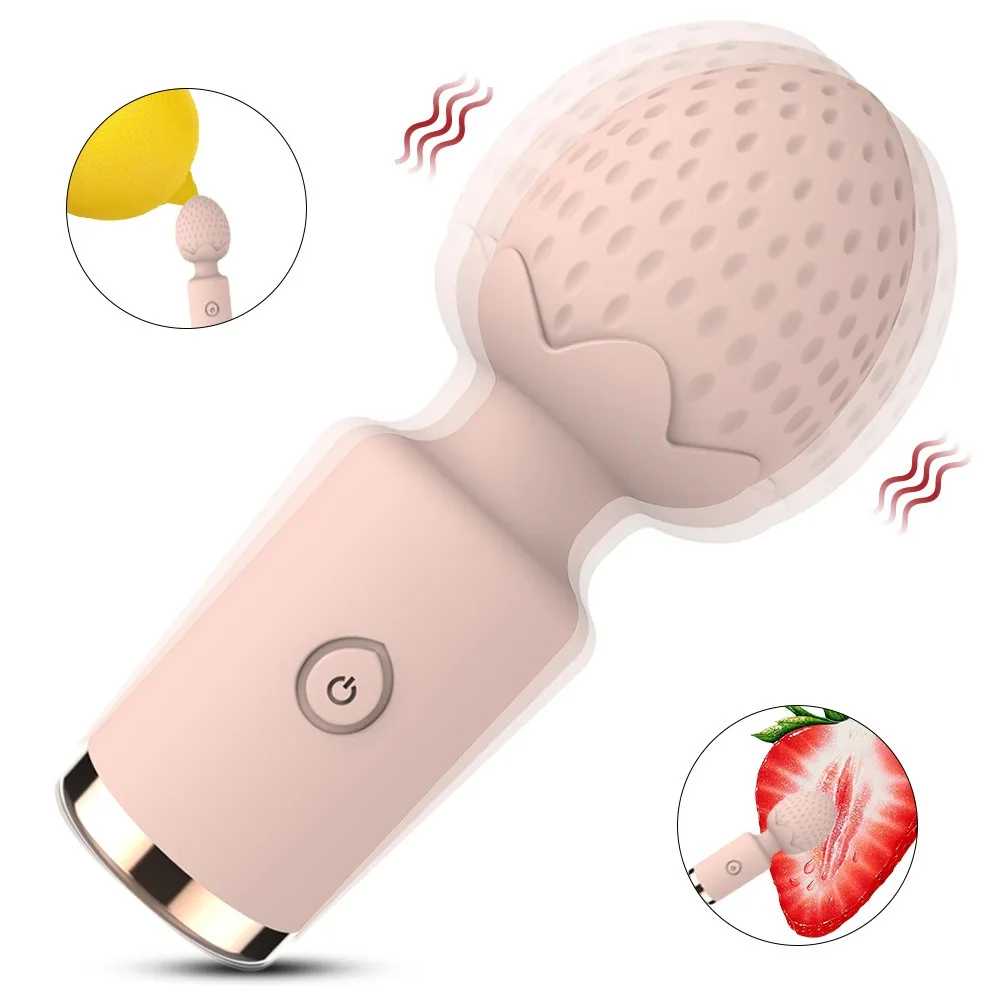 Powerful Clitoris Vibrators USB Recharge AV Vibrator Massager Portable Mini Vibrator JoinJJtoy