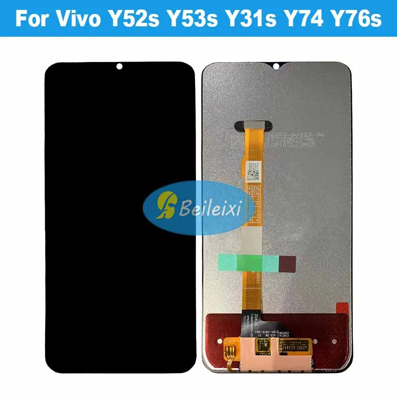 

For Vivo Y52s Y53s Y31s Y76s Y74 V2057A V2054A V2156A LCD Display Touch Screen Digitizer Assembly