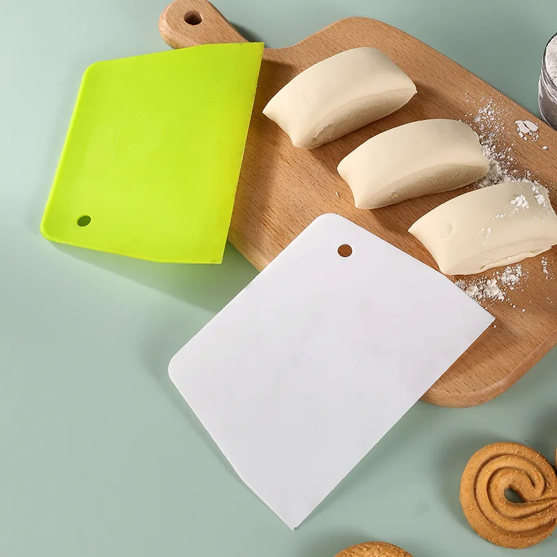 Baking Tool Plastic Scraper for Pastry Cream Cake