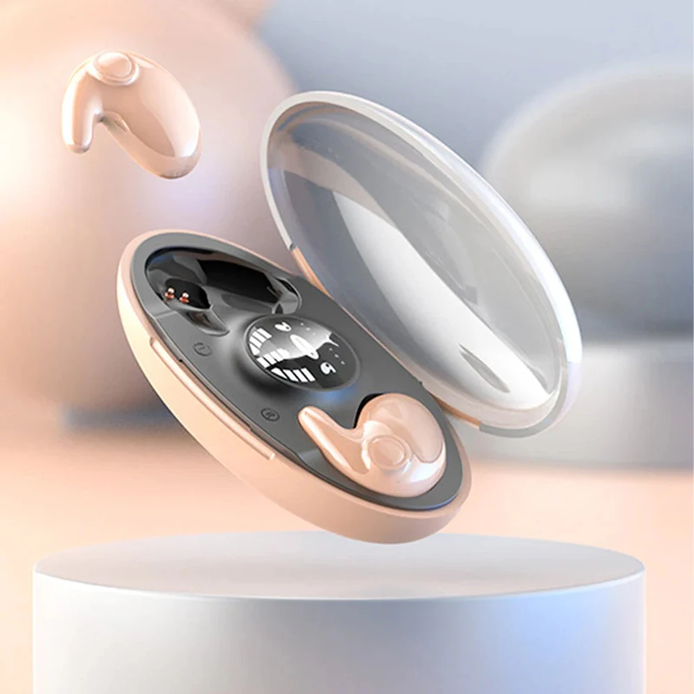 

Ultra Thin Wireless Headphones Sensitive Touch Bluetooth-Compatible Earplugs For Running Cycling
