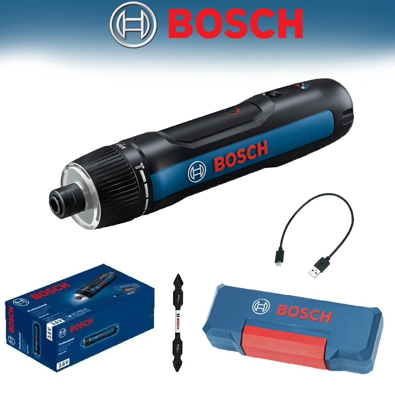 BOSCH-GO3-3-6V-Rechargeable-Screwdriver-New-Model-Brushless-Cordless ...