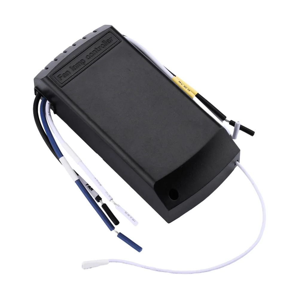 Kit Telecomando Per Ventilatore A Soffitto DC - 6 Velocità, Timer 1/2/4H, Controllo Luce, Segnale Lungo Raggio, Staffa Inclusa