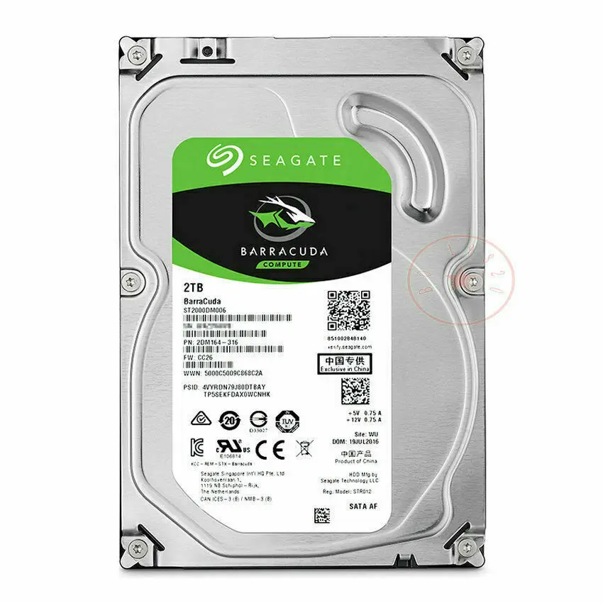 Disco Duro Interno Seagate Constellation ES.3 De 2 TB - SATA 6Gb/s, 7200 RPM, Para Almacenamiento Masivo
