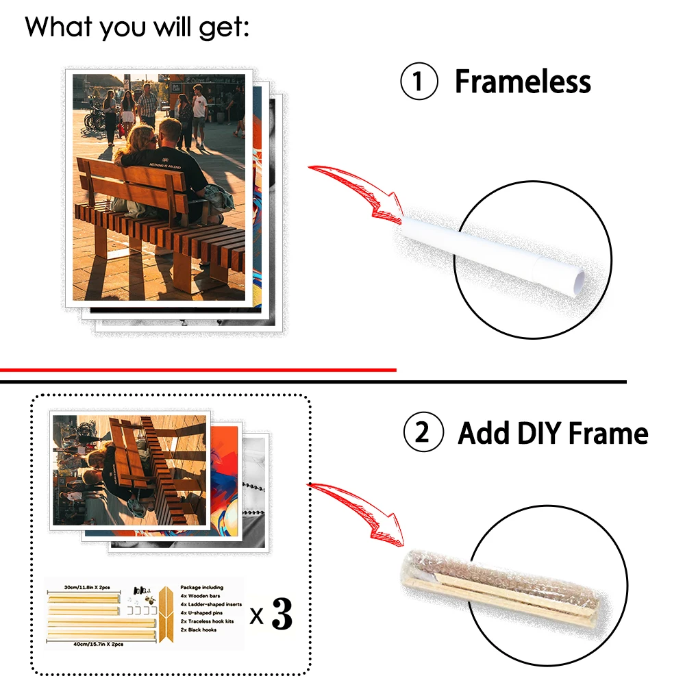 Custom Photo Poster Set 6