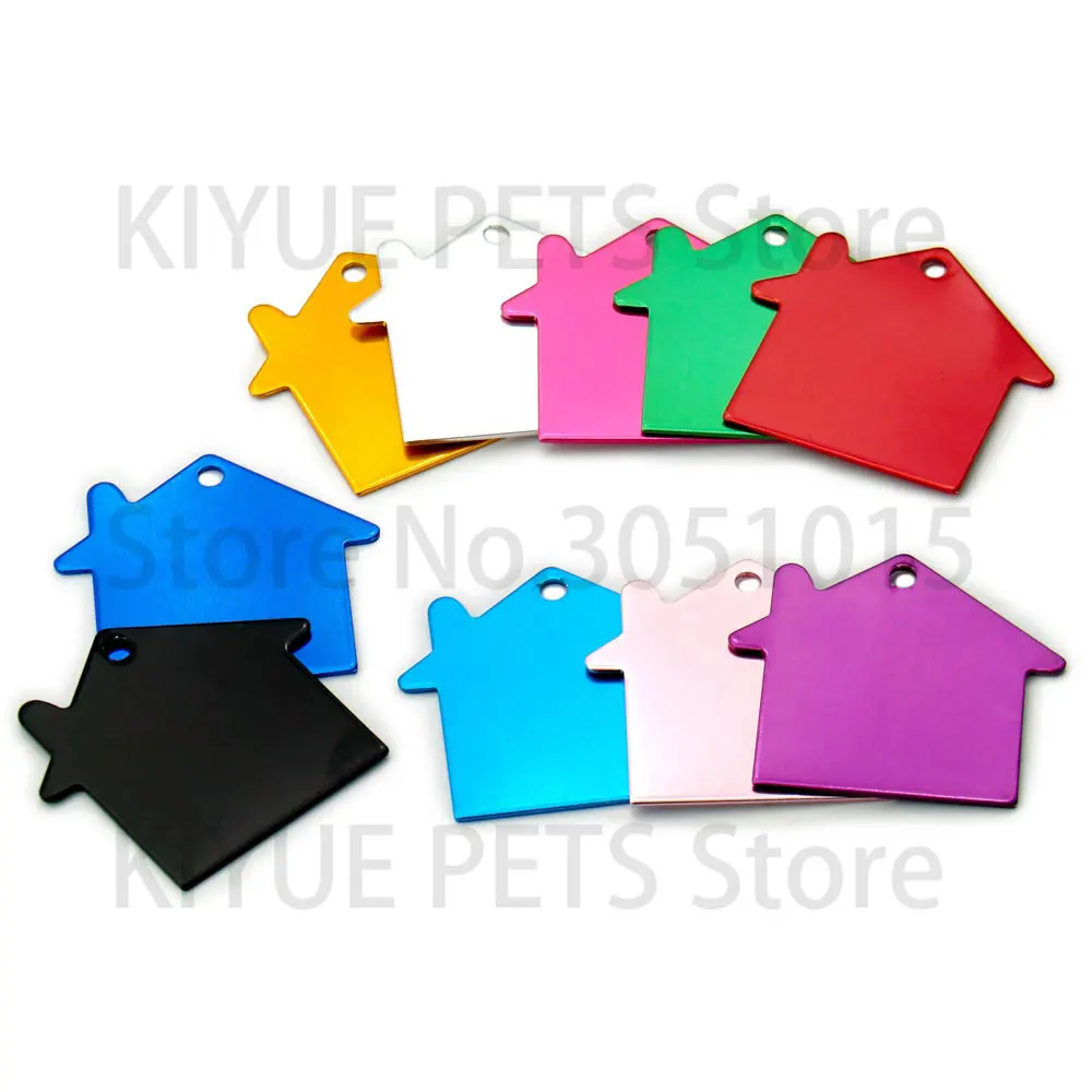 Wholesale 20pcs Pet Id Tag For Dog Engraved Dog Cat ID Tag