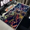 Kawaii Japan Anime Mouse Pad PC Colorful E-eevee Gamer Cabinet Mousepad XXL P-pokemon Keyboard Rug Laptop Gaming Rubber Desk Mat 4