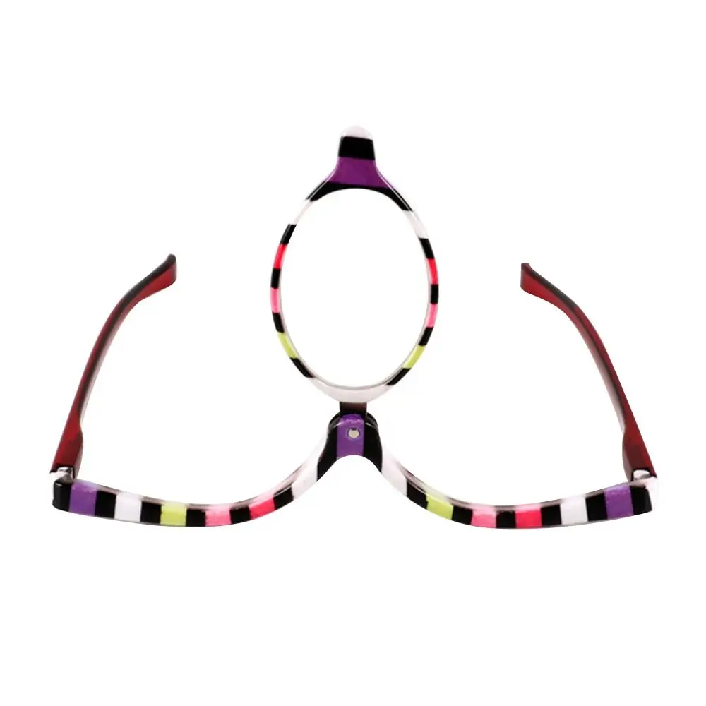 1PC Rotating Folding Magnifying Makeup & Reading Glasses