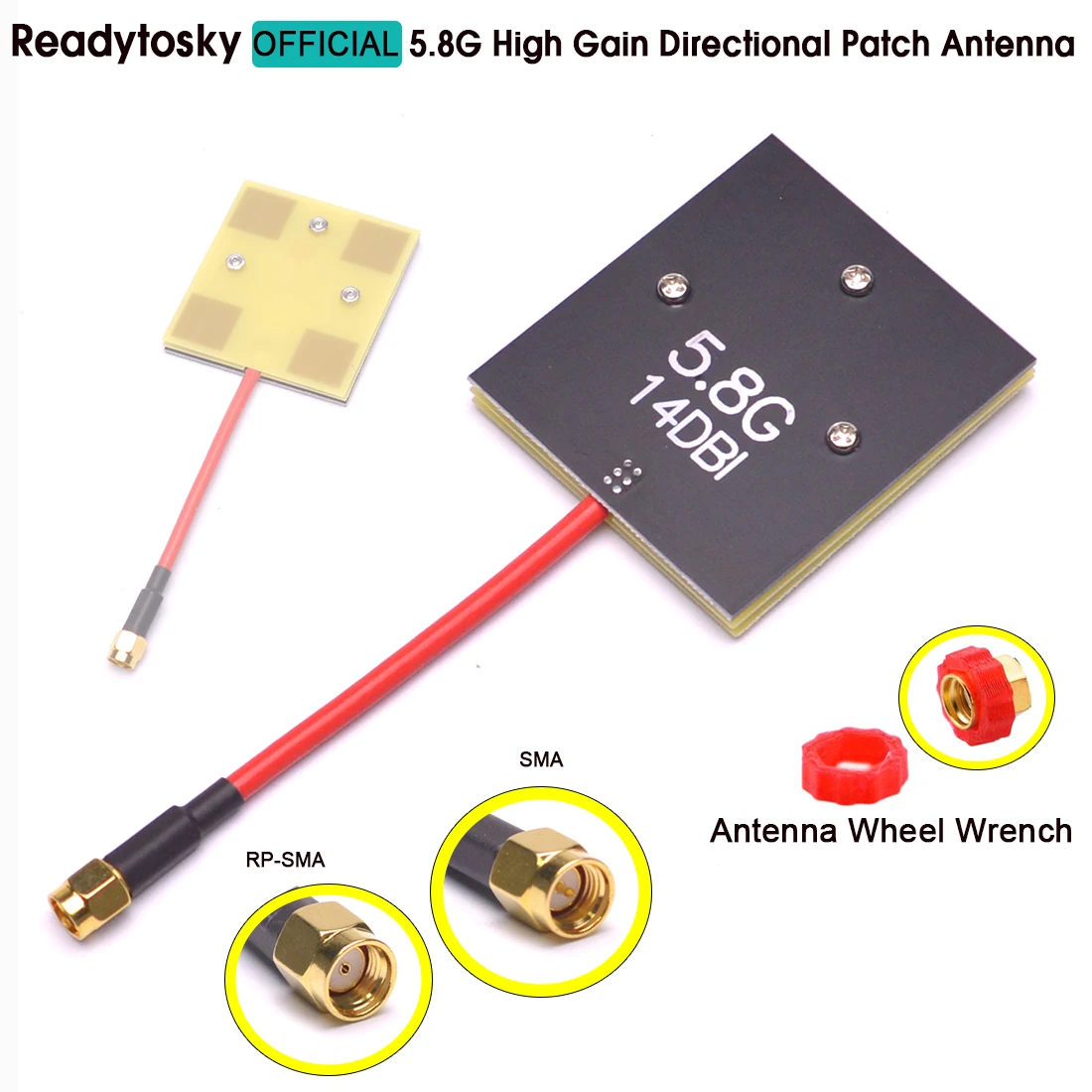 5.8G 5dBi High Gain RHCP Mushroom Antenna For FPV Quadcopter Drone Accessory 5 8g 5dbi High Gain Rhcp Mushroom Antenna For Quadcopter Drone Accessory