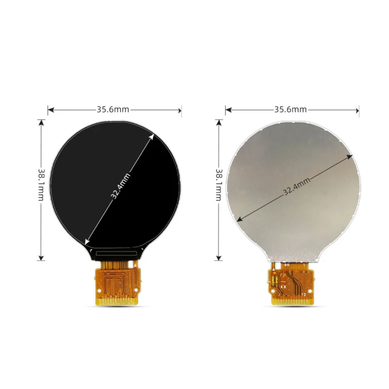 TFT LCD ÷   RGB 240*240 GC9A01 ̹, 4 ̾ SPI ̽, 240x240 ػ, Ǯ IPS , 1.28 ġ, 1.28 ġ