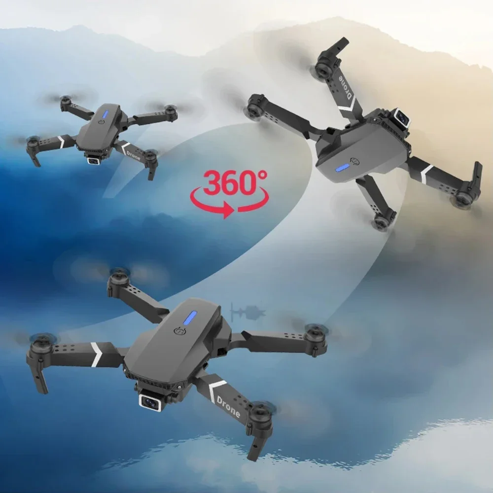 E88 4K Foldable Drone with WiFi FPV 4