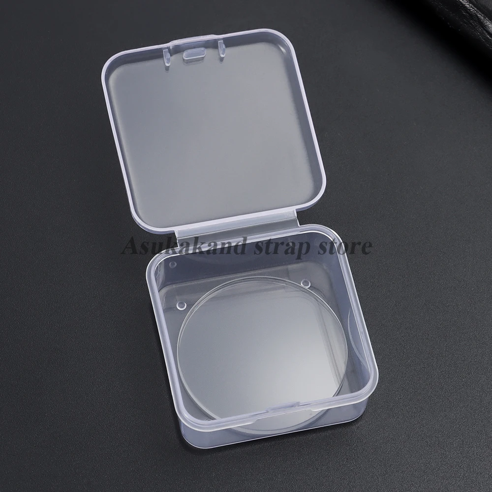 1PCS 두꺼운 1.0mm 1.5mm 2.0mm 시계 유리 교체 볼록형 더블 돔 직경 28mm-38.5mm 시계 제조 업체용 투명 크리스탈