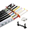 Japanese Anime Samurai Katana Demon Slayer Sword 104cm/41in  Christmas Gifts Muichirou Tanjirou Black 1